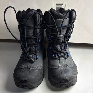 Columbia Black and Blue Toddler Snow Boots size 1